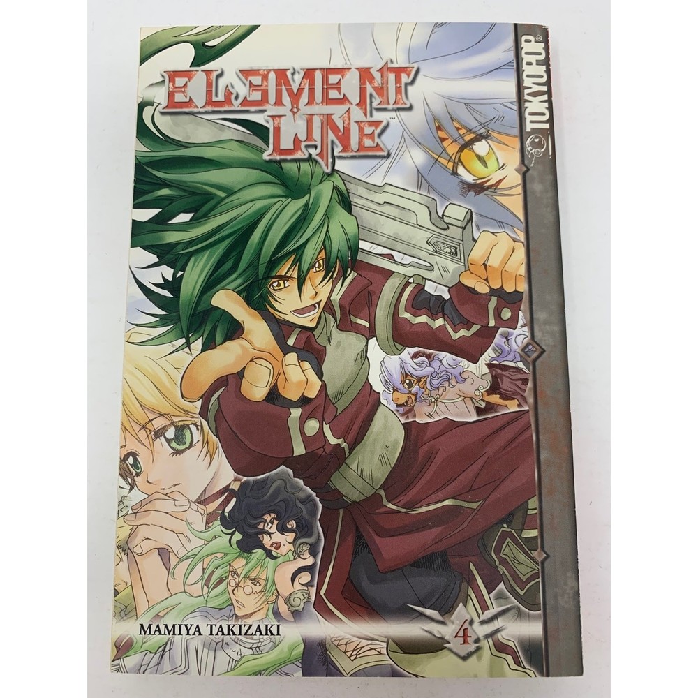 Element Line Volume 4 Manga TokyoPop Book